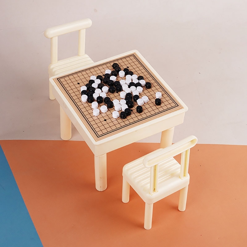 Board Game Print - Miniature Game Table and Chairs, 1