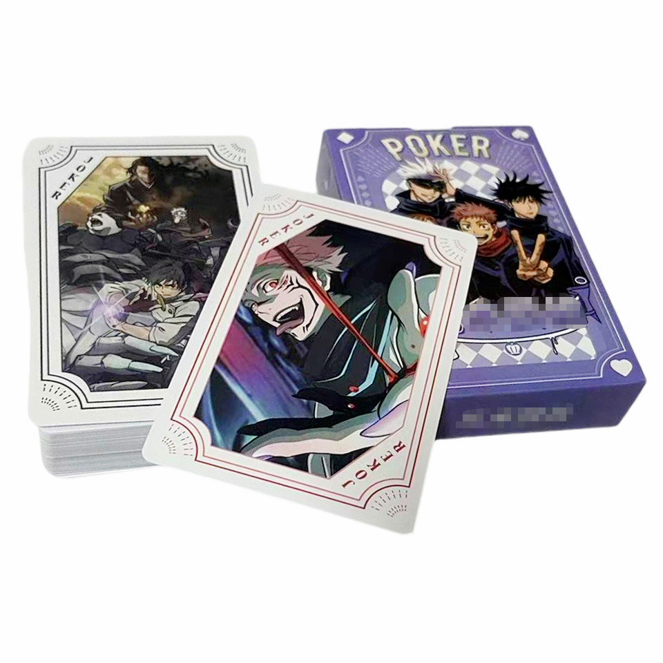 Board Game Quarto - Jujutsu Kaisen Playing Poker Cards Board
