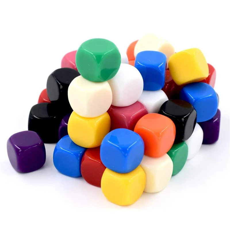 10Pcs Acrylic 16mm Multicolor  - Board Game Loop review and price