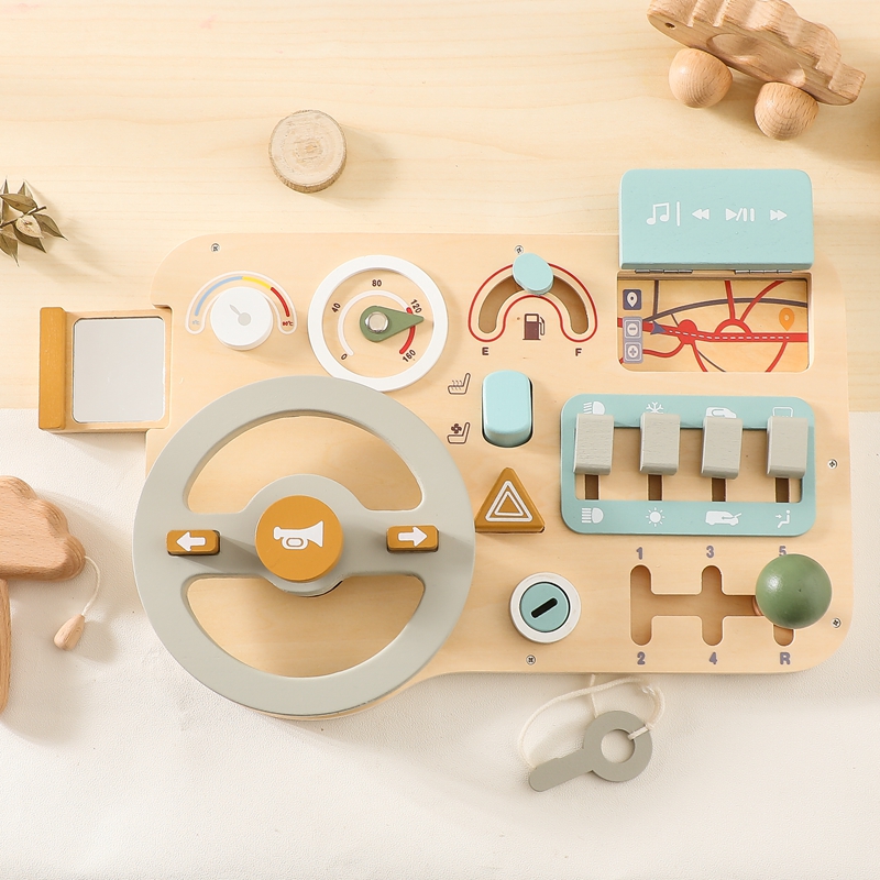 Kids Montessori Toys Car Busy  - Board Game Quarto review and price