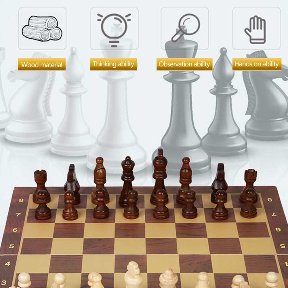 Large Chessboard Developing St - Chess Set Wooden review and price