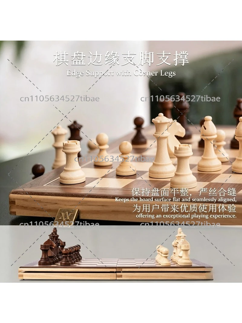 Magnetic Chess Set Solid Wood  - Chess Set Wooden review and price