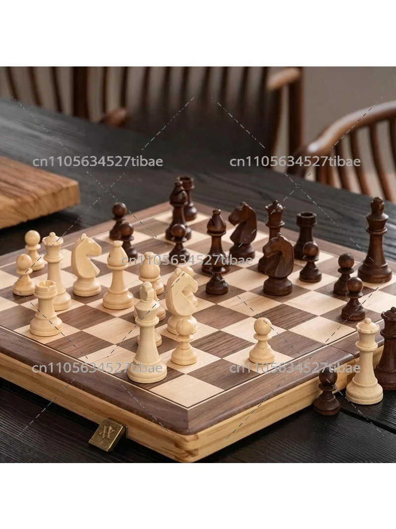 Magnetic Chess Set Solid Wood  - Chess Set Wooden review and price