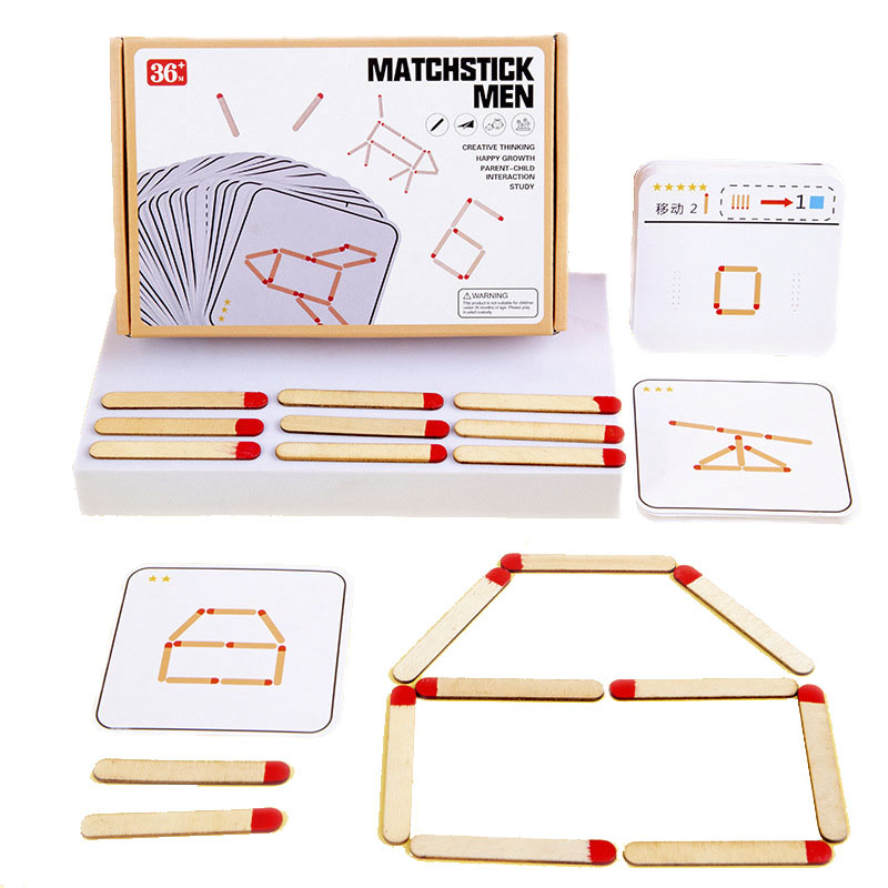 Montessori Matches Puzzles Gam - Board Game Quarto review and price
