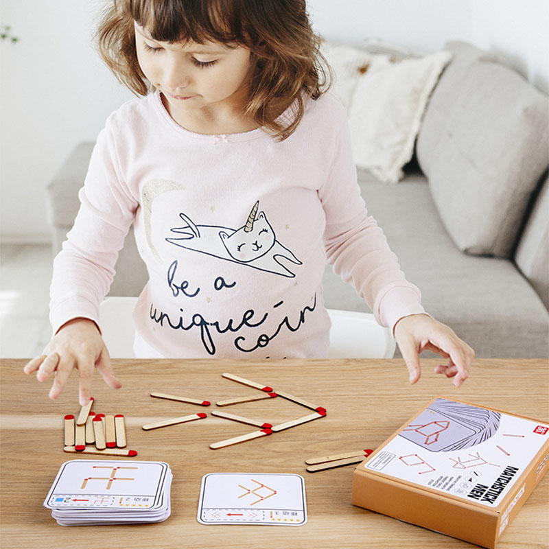 Montessori Matches Puzzles Gam - Board Game Quarto review and price
