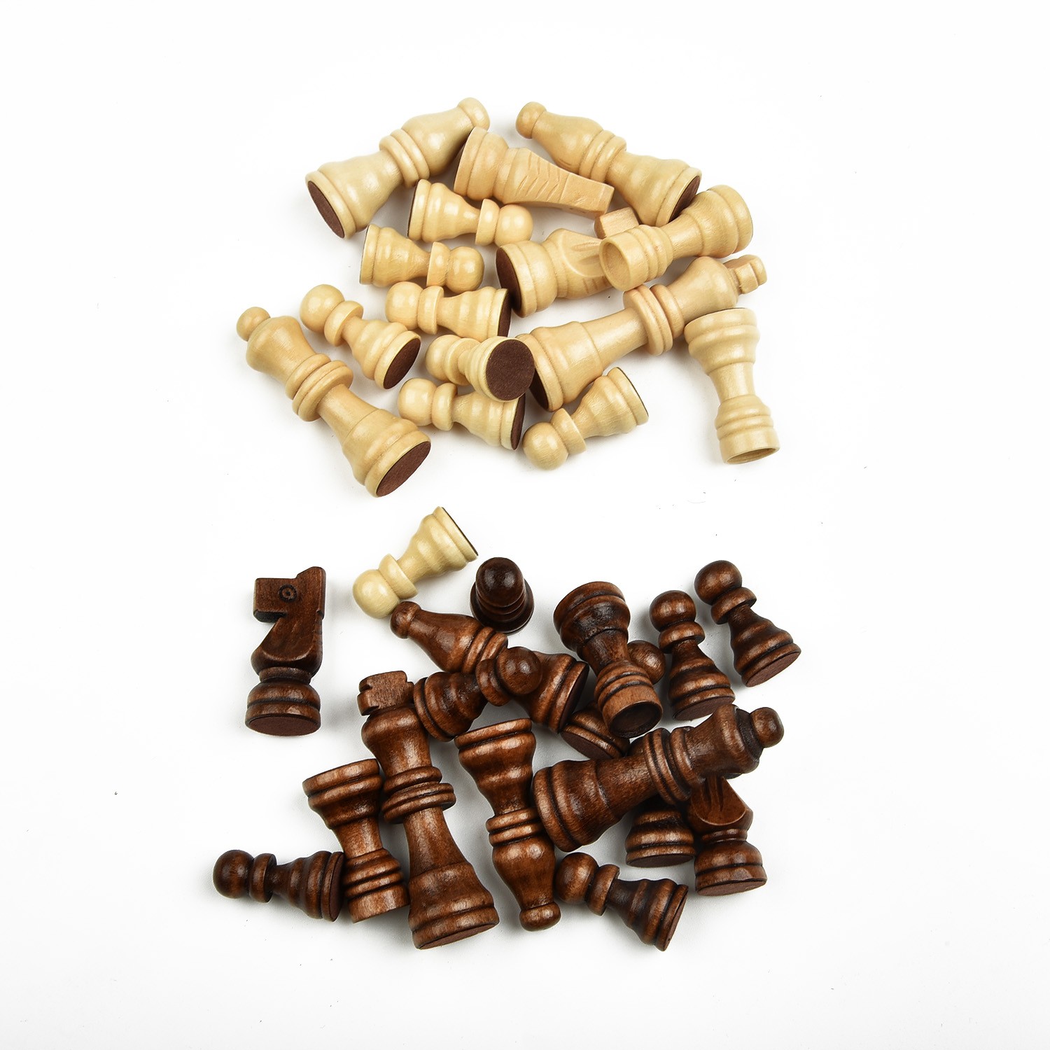 32pcs Wooden Chess Set with Ha - Chess Set Wooden review and price