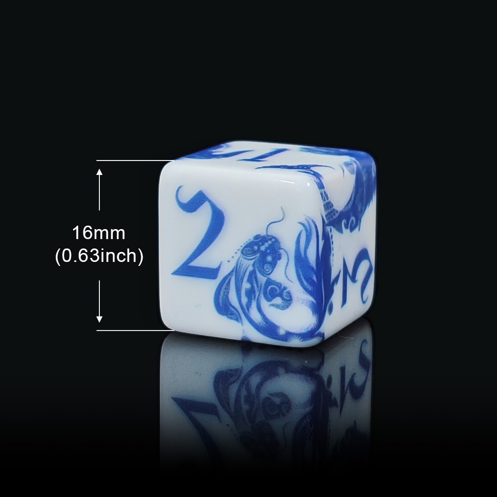 12Pcs Blue And White Porcelain - Board Game Arena review and price
