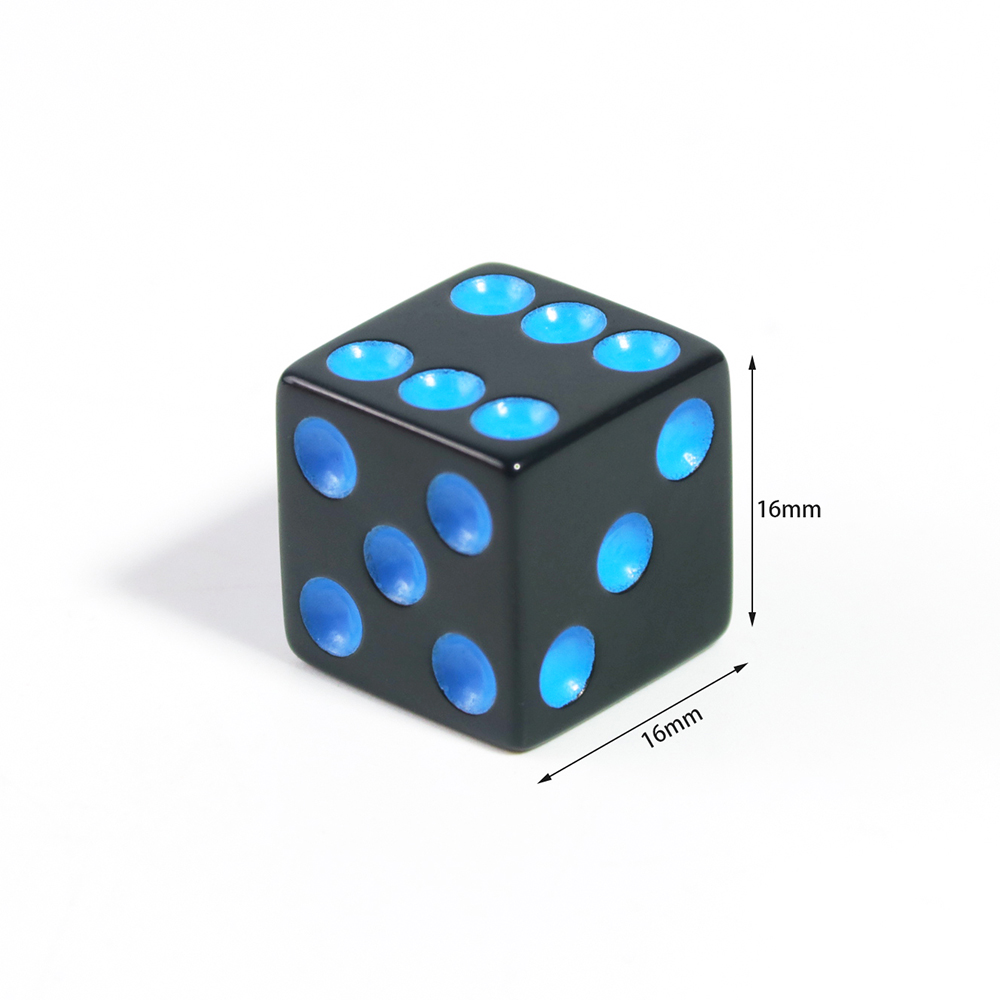6 Sided Square Corner Dice 16m - Board Game Or Boardgame review and price