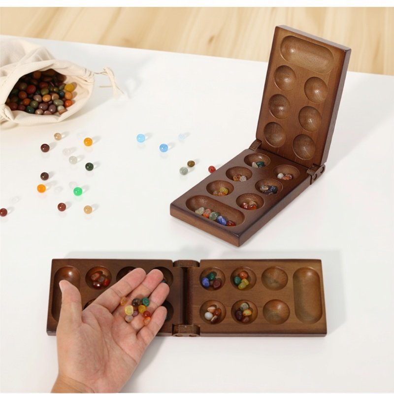 Ancient Mancala African Chess  - Chess Set Wooden review and price