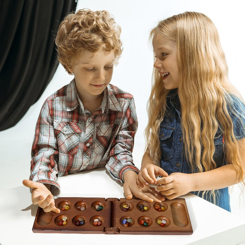 Ancient Mancala African Chess  - Chess Set Wooden review and price