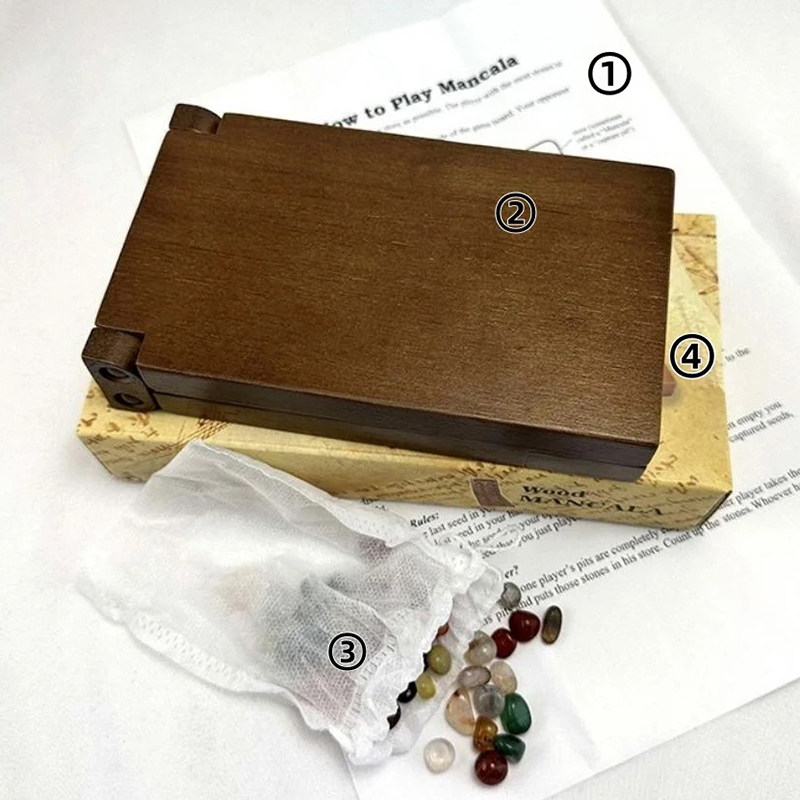 Ancient Mancala African Chess  - Chess Set Wooden review and price