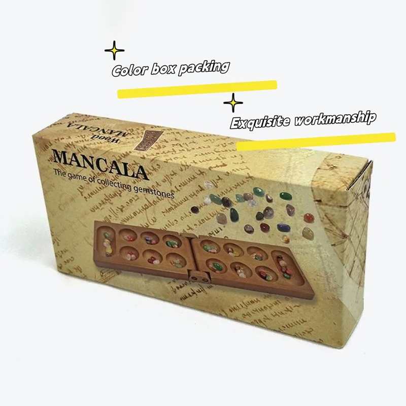 Ancient Mancala African Chess  - Chess Set Wooden review and price