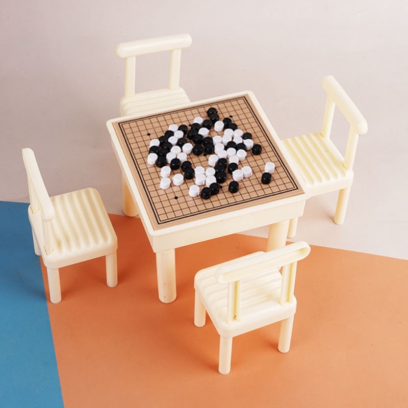 Miniature Game Table and Chair - Board Game Print review and price