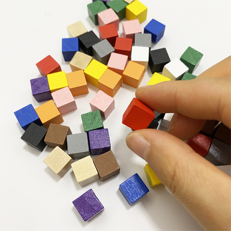 50Pcs/lots 10mm Colorful Wood  - Board Game Loop review and price