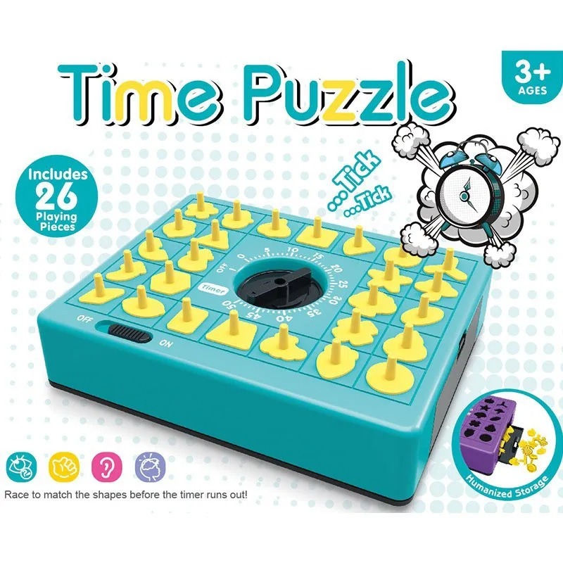 Children Time Board Puzzle Edu - Board Game Quarto review and price