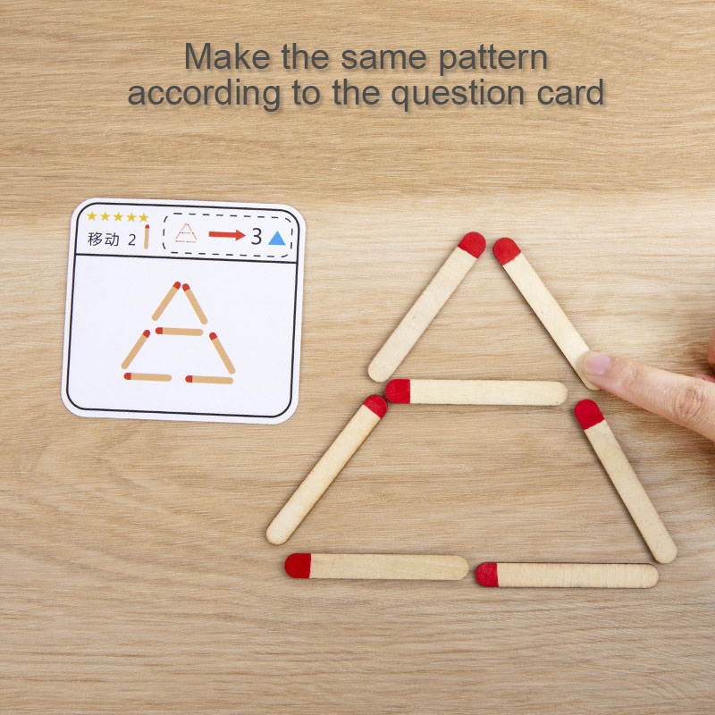 Montessori Matches Puzzles Gam - Board Game Quarto review and price