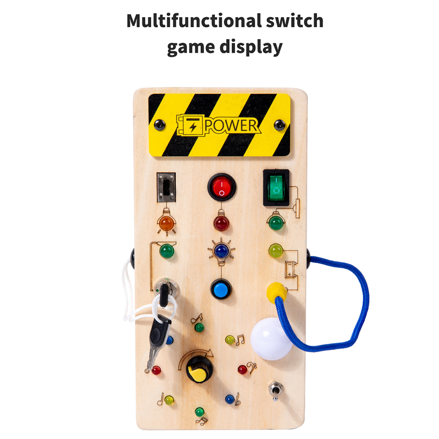 Montessori Busy Board Sensory  - Board Game Quarto review and price