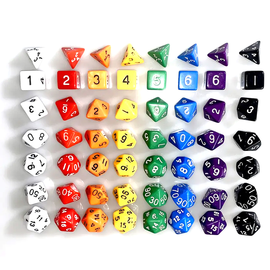 16/40pcs Polyhedral Game Dice, - Board Game Arena review and price