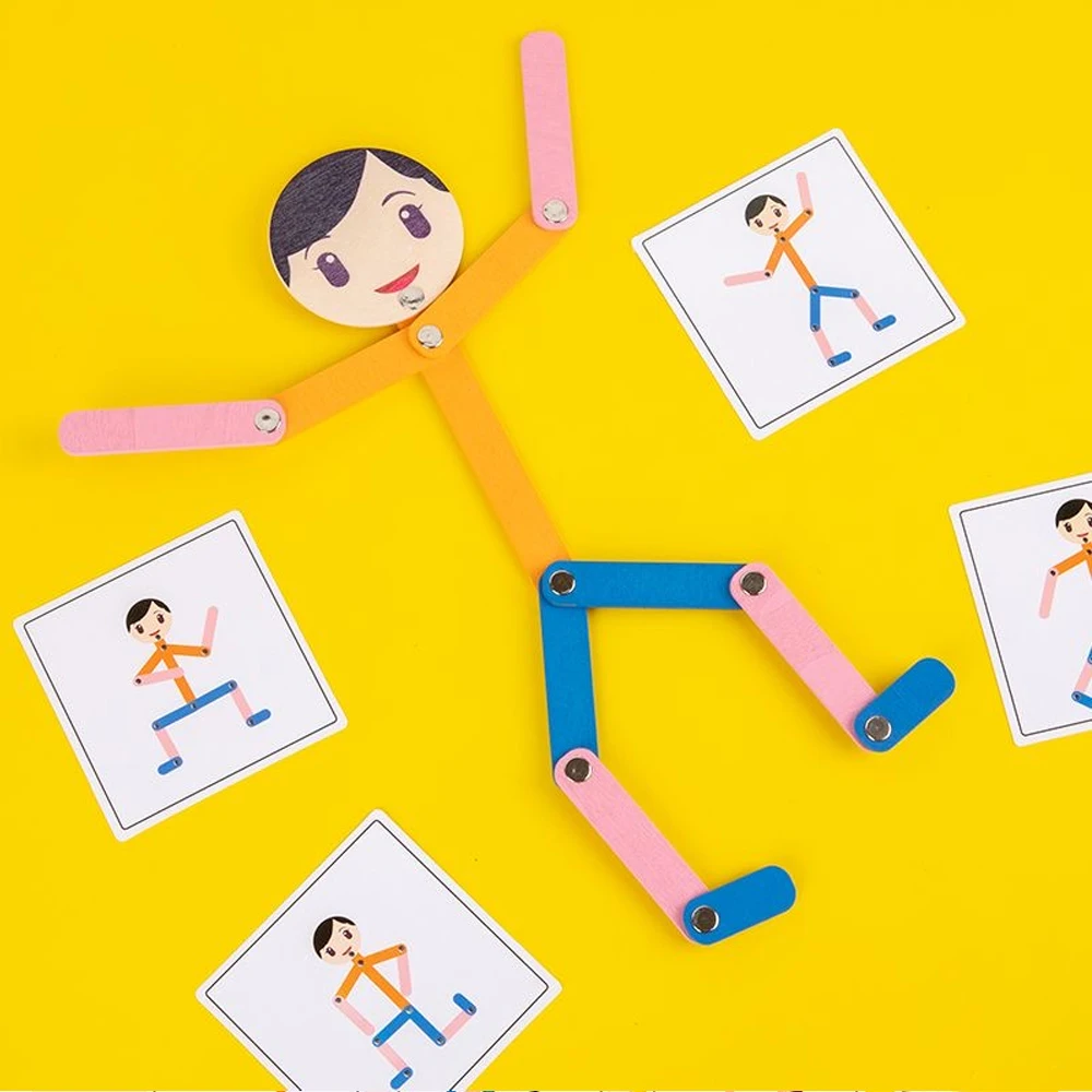 Sport Wooden Man Material DIY  - Board Game Quarto review and price