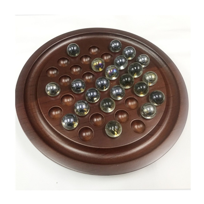 Wooden Solitaire Chess Set - I - Chess Set Wooden review and price
