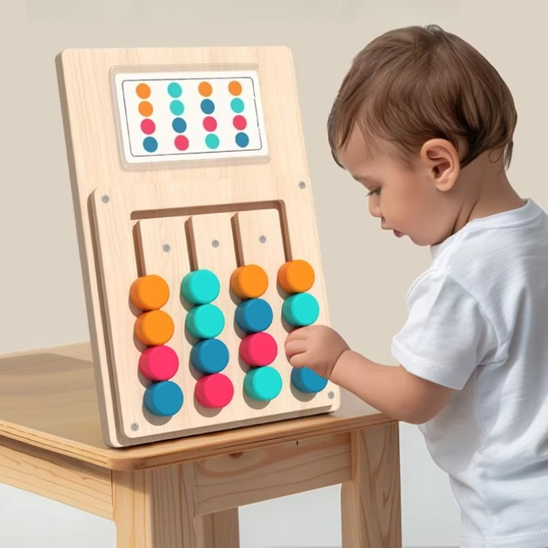 Kids Montessori Color Shape Ma - Board Game Quarto review and price