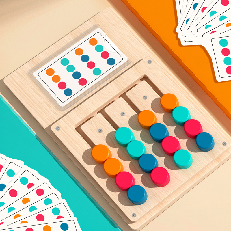 Kids Montessori Color Shape Ma - Board Game Quarto review and price